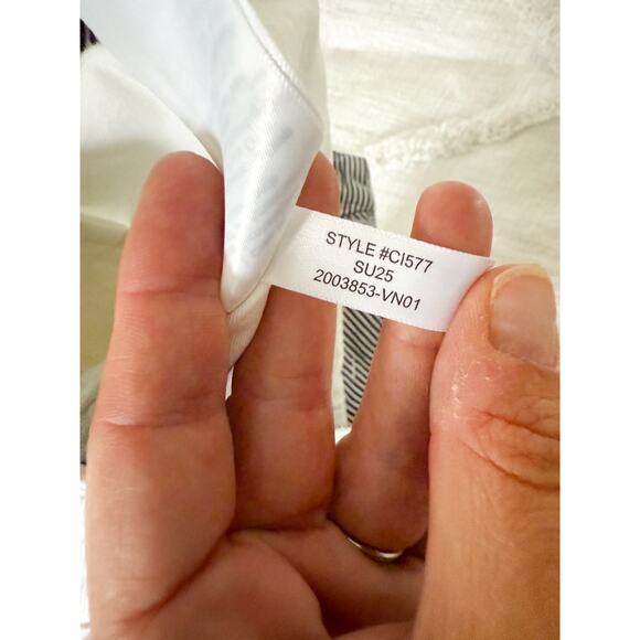 J.Crew | NWT 4" heritage chino short in White | Sz 0 - Picture 10 of 10